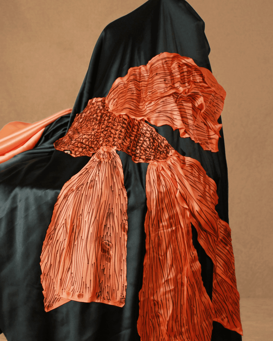 EHSAAS 05 detail 2 showing the textile surface and drape