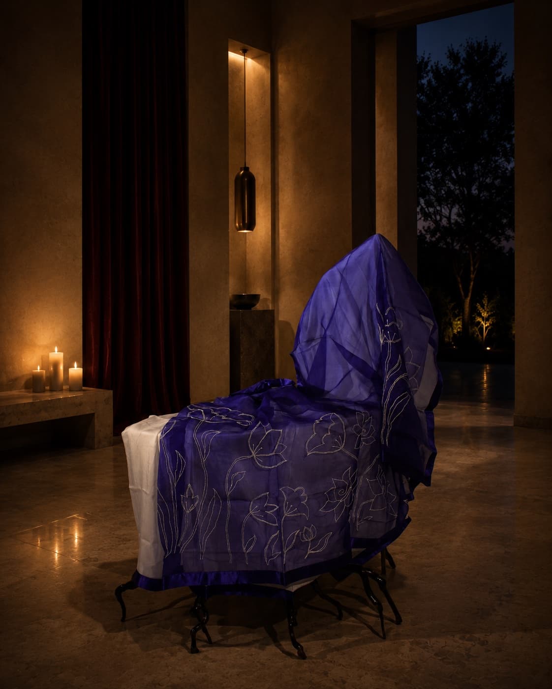 NOOR 02 arranged drape view