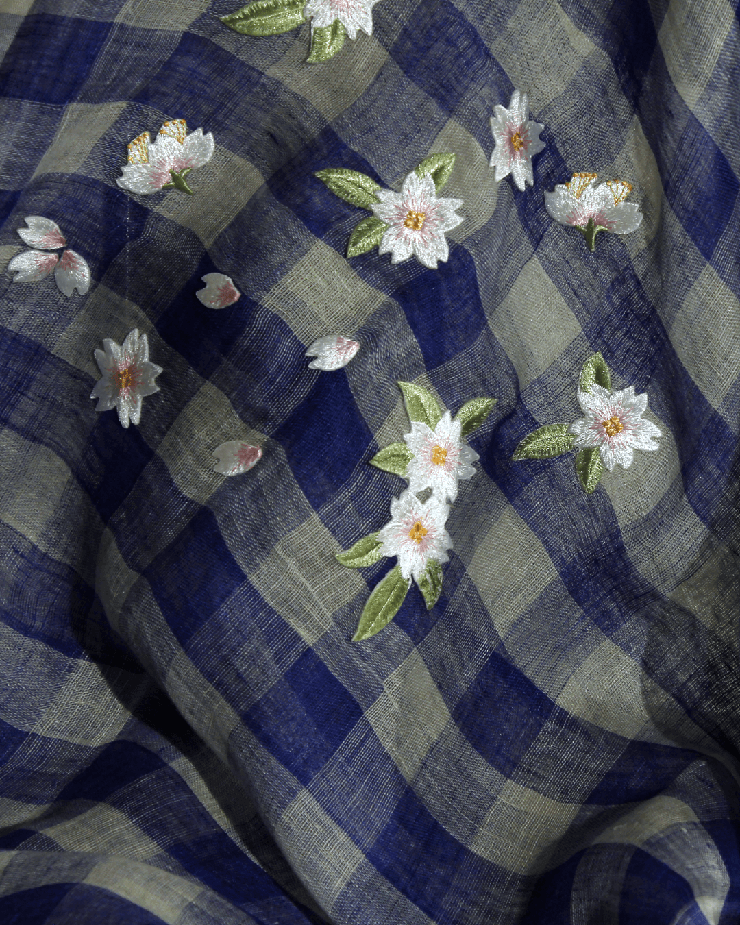 RAGA 01 detail 3 showing the textile surface and drape