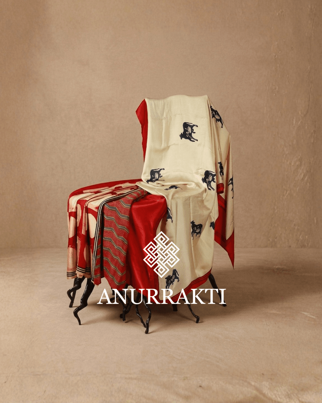 RAGA 04 saree shown as a complete product image